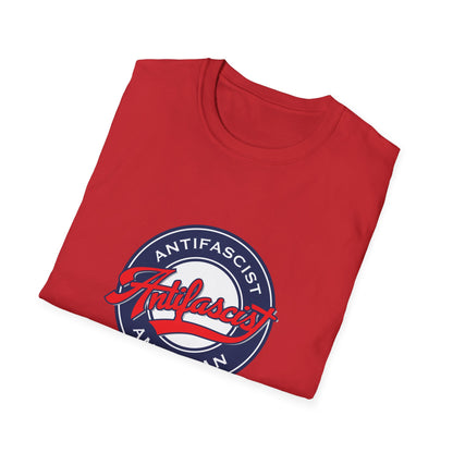 Antifascist American Baseball T-shirt