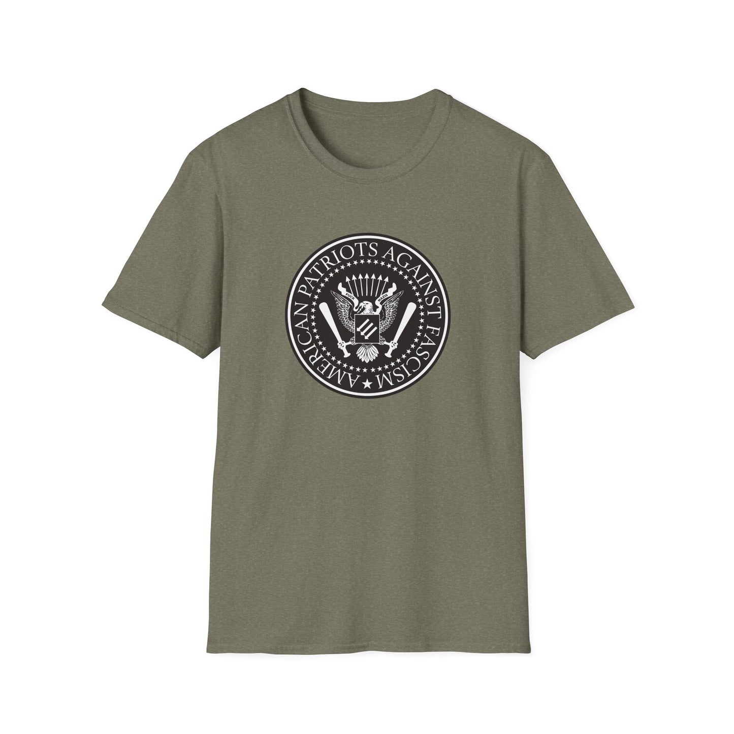 T-shirt Patriotes américains contre le fascisme
