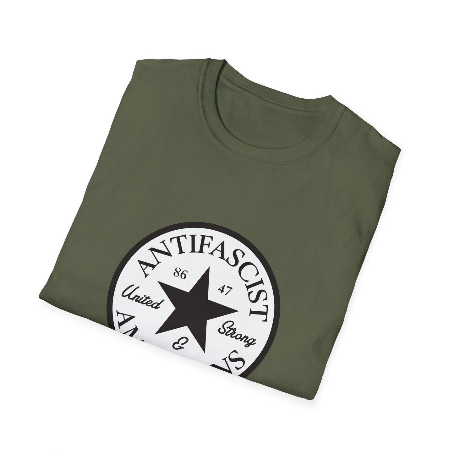 Antifascist Americans – United & Strong T-Shirt