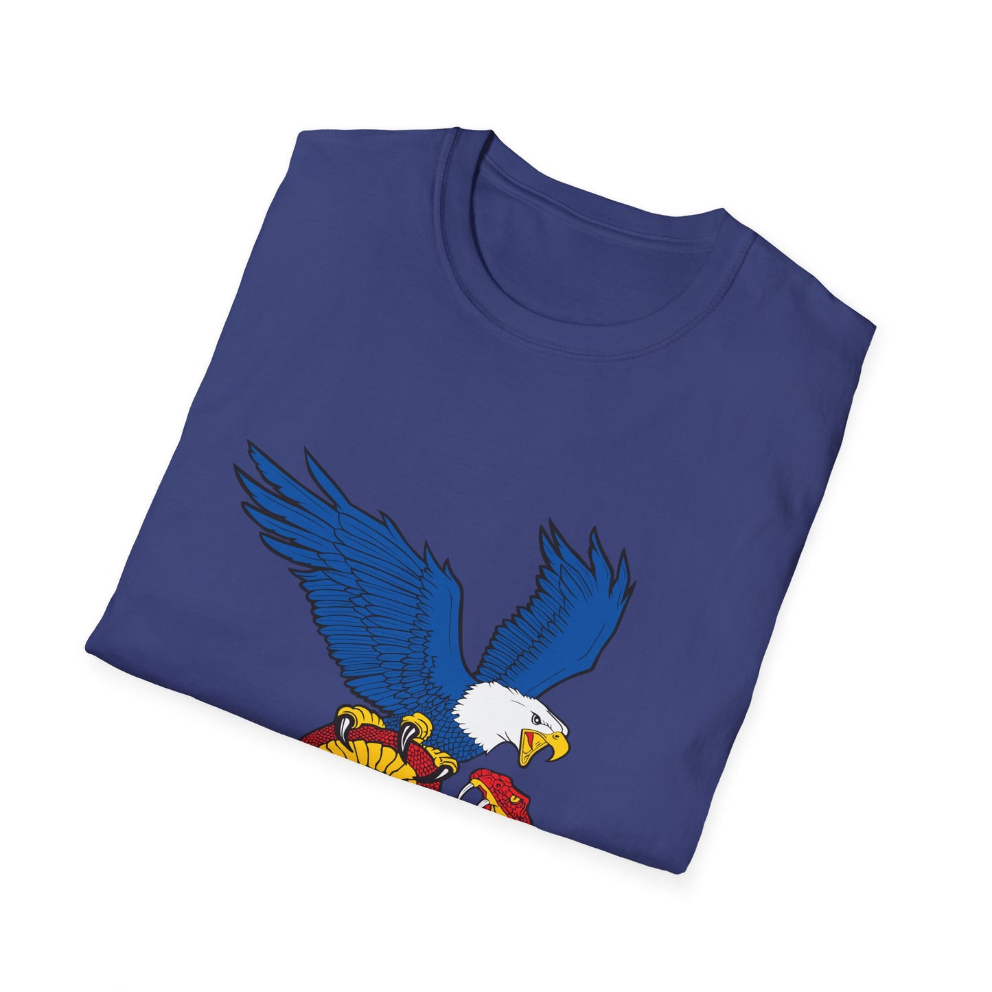 Democracy Eagle vs Fascist Snake – Pro-Democracy Graphic T-Shirt