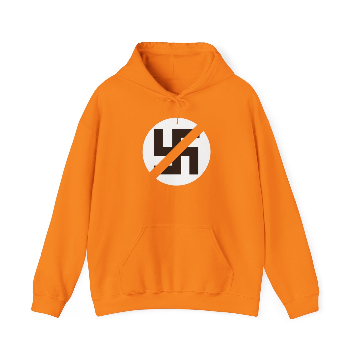 Sweat à capuche anti-nazi – Sweat-shirt unisexe de protestation antifasciste – Vêtements pour militants pro-démocratie pour les droits civiques et les mouvements politiques