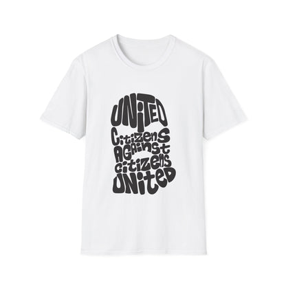 United Citizens Against Citizens United Balaclava T-shirt