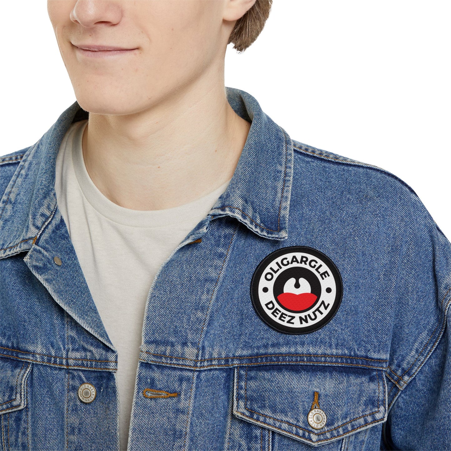 Oligargle Deez Nutz - Patch Thermocollant