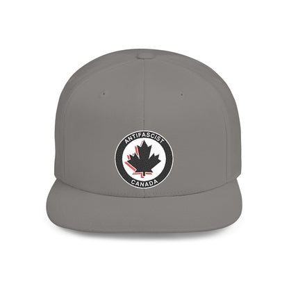Antifascist Canada – Flat Bill Snapback Hat