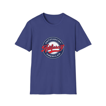 Antifascist American Baseball T-shirt