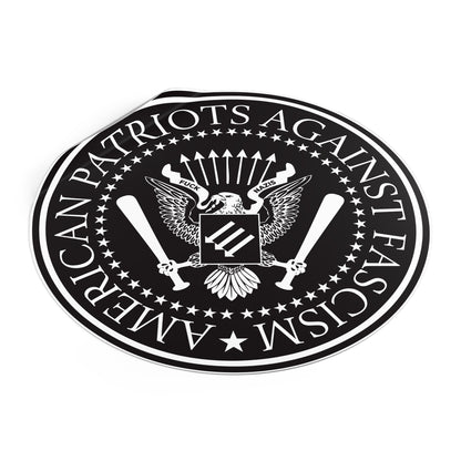American Patriots Against Fascism – Round Vinyl Sticker