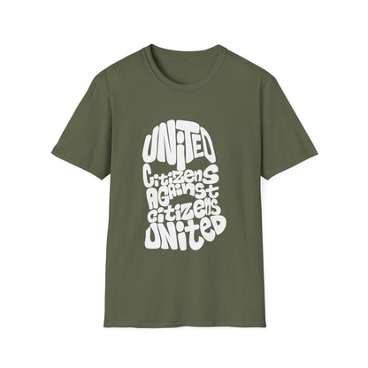 United Citizens Against Citizens United Balaclava T-shirt
