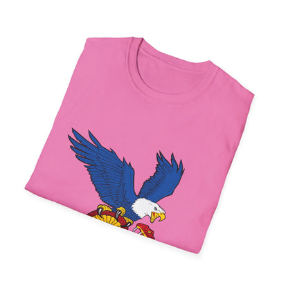 Democracy Eagle vs Fascist Snake – Pro-Democracy Graphic T-Shirt