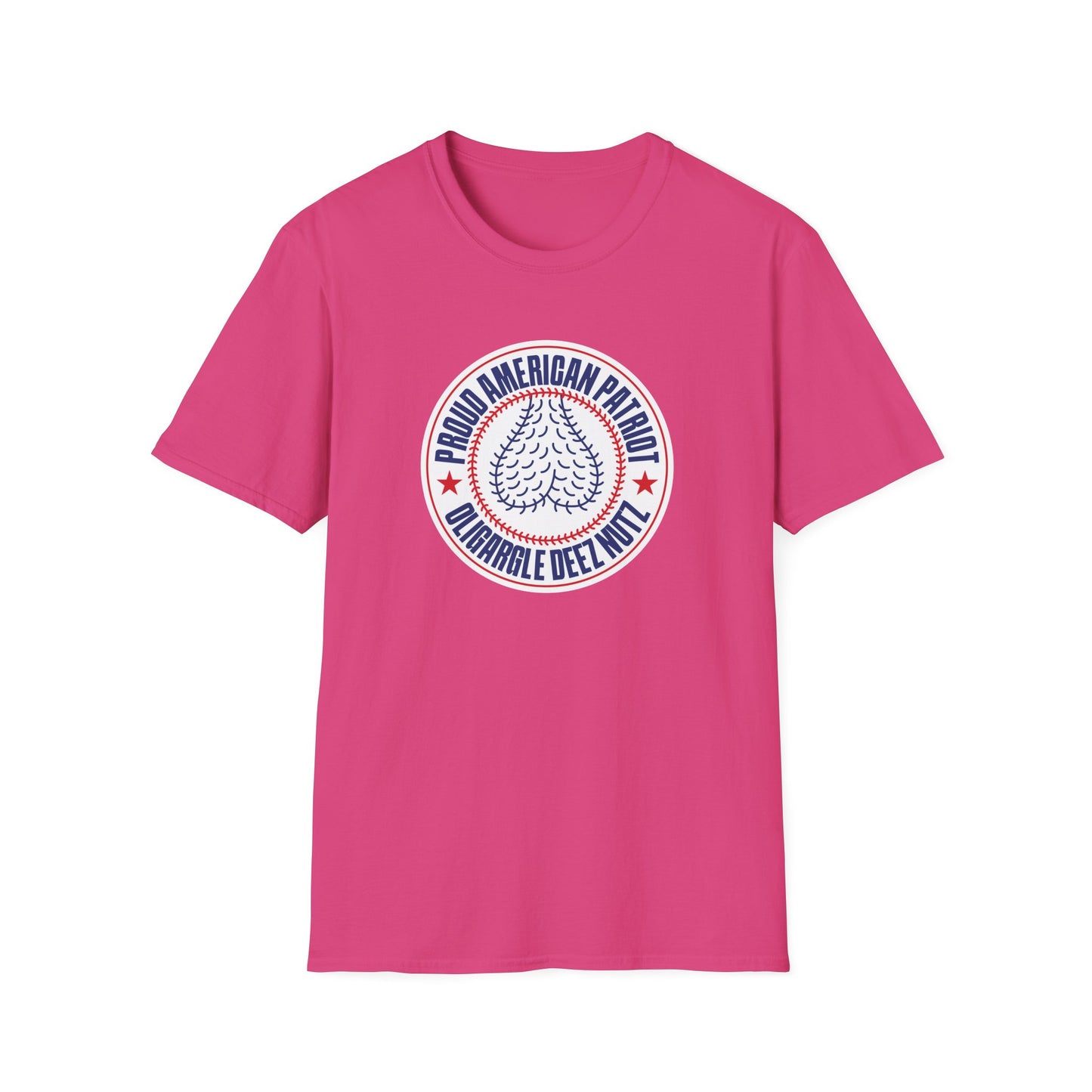 Proud American Patriot Oligargle Deez Nutz T-shirt