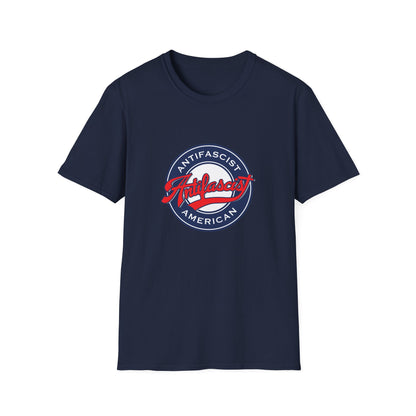 Antifascist American Baseball T-shirt