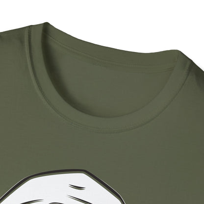 Hooded Antifa Gasmask Three Arrows T-shirt