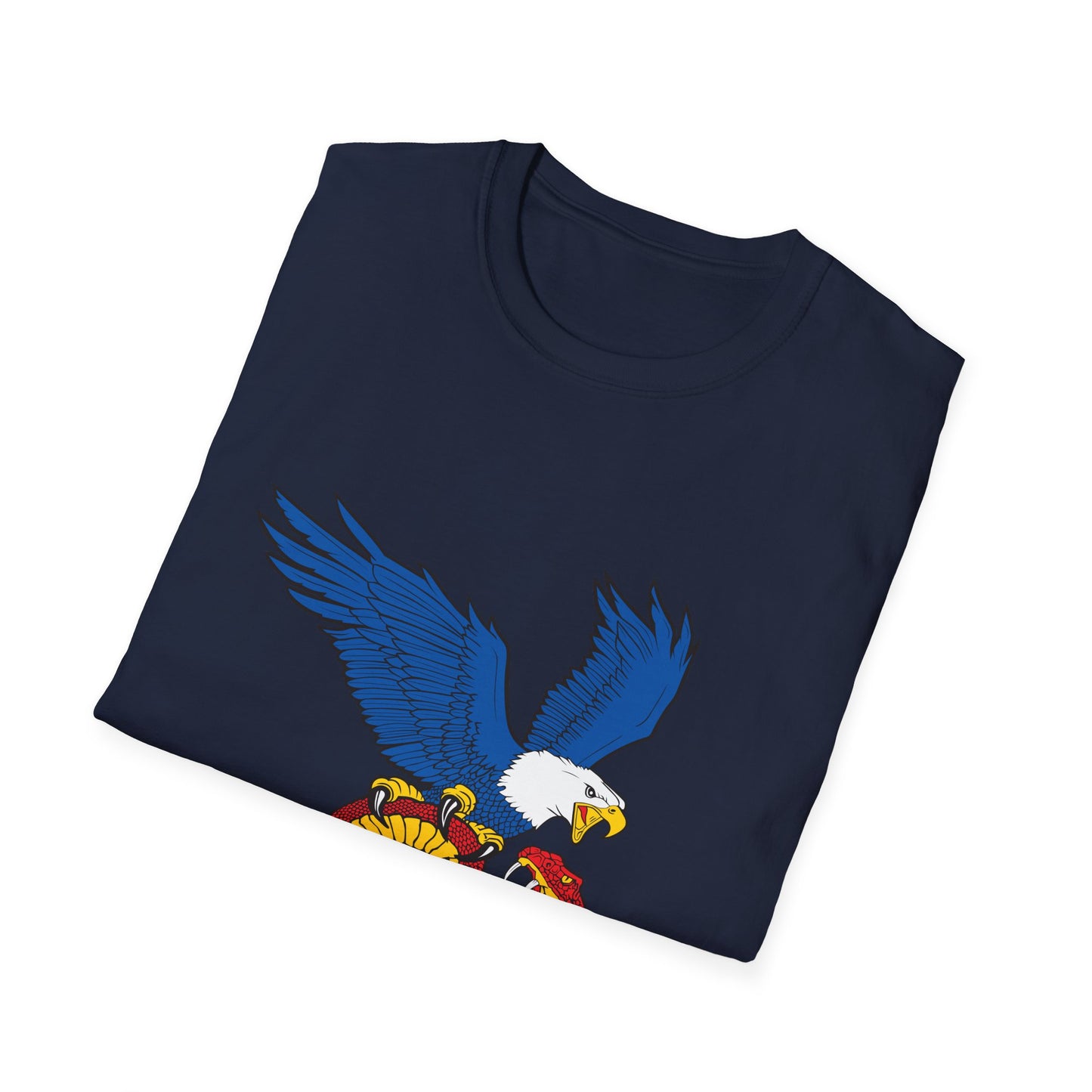Democracy Eagle vs Fascist Snake – Pro-Democracy Graphic T-Shirt