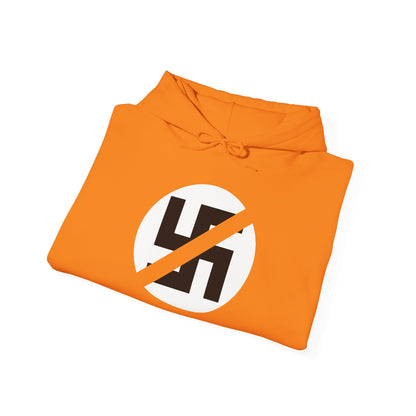 Sweat à capuche anti-nazi – Sweat-shirt unisexe de protestation antifasciste – Vêtements pour militants pro-démocratie pour les droits civiques et les mouvements politiques