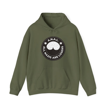 All Nazis Are Losers A.N.A.L. - Hoodie