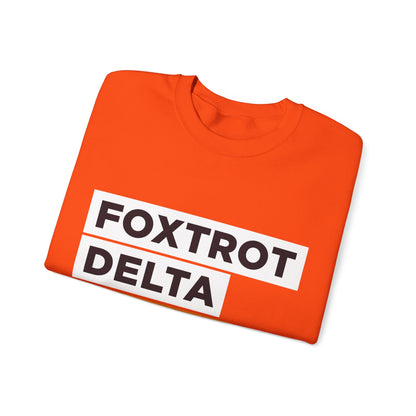 Foxtrot Delta Tango FDT Protest Code – Pro-Democracy Sweatshirt