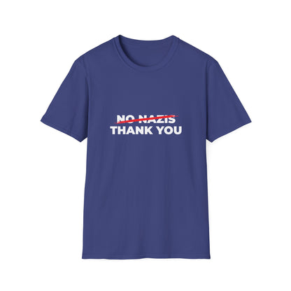 Nazis No Thanks – Anti-Fascist & Anti-Hate Protest T-Shirt