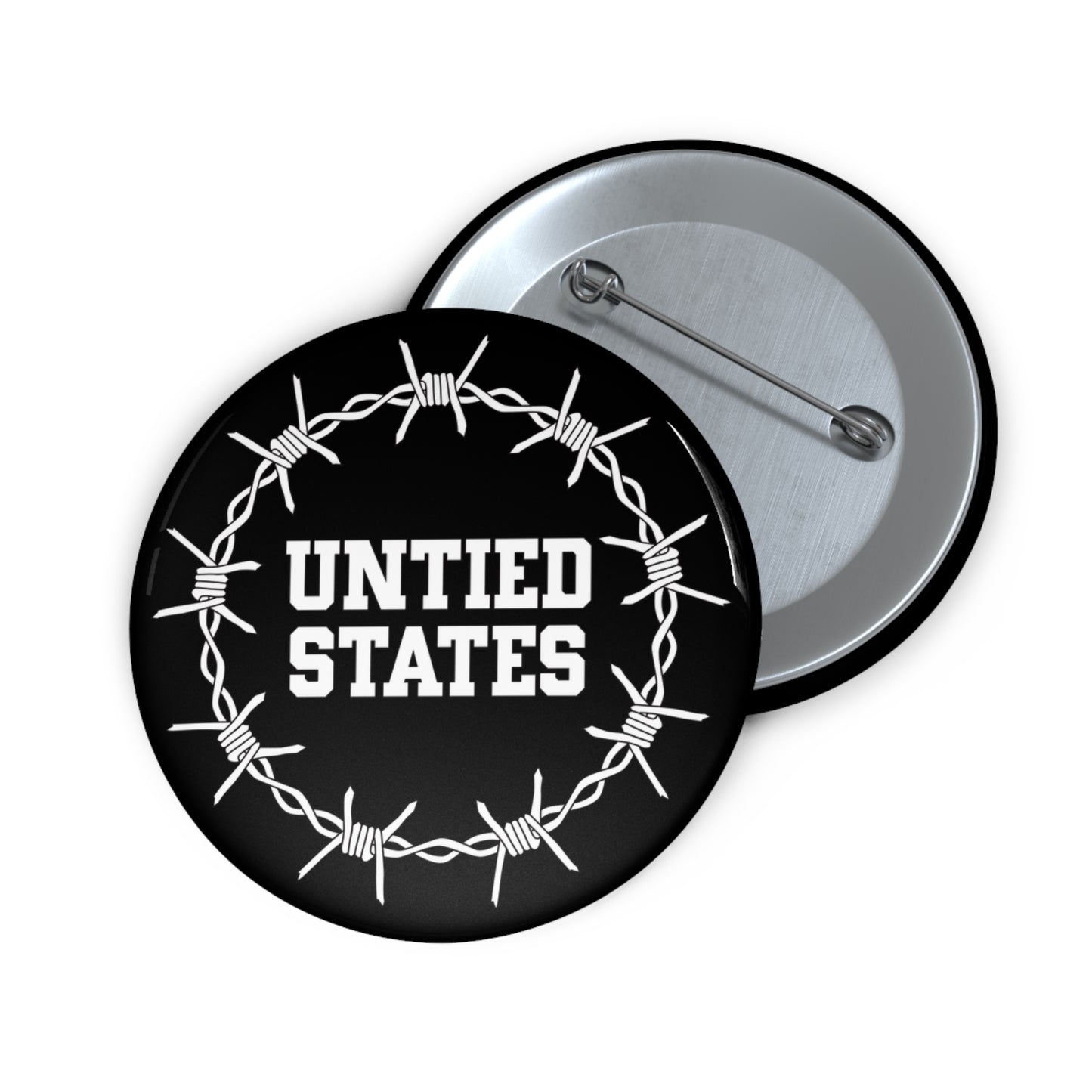 Untied States Pin Button