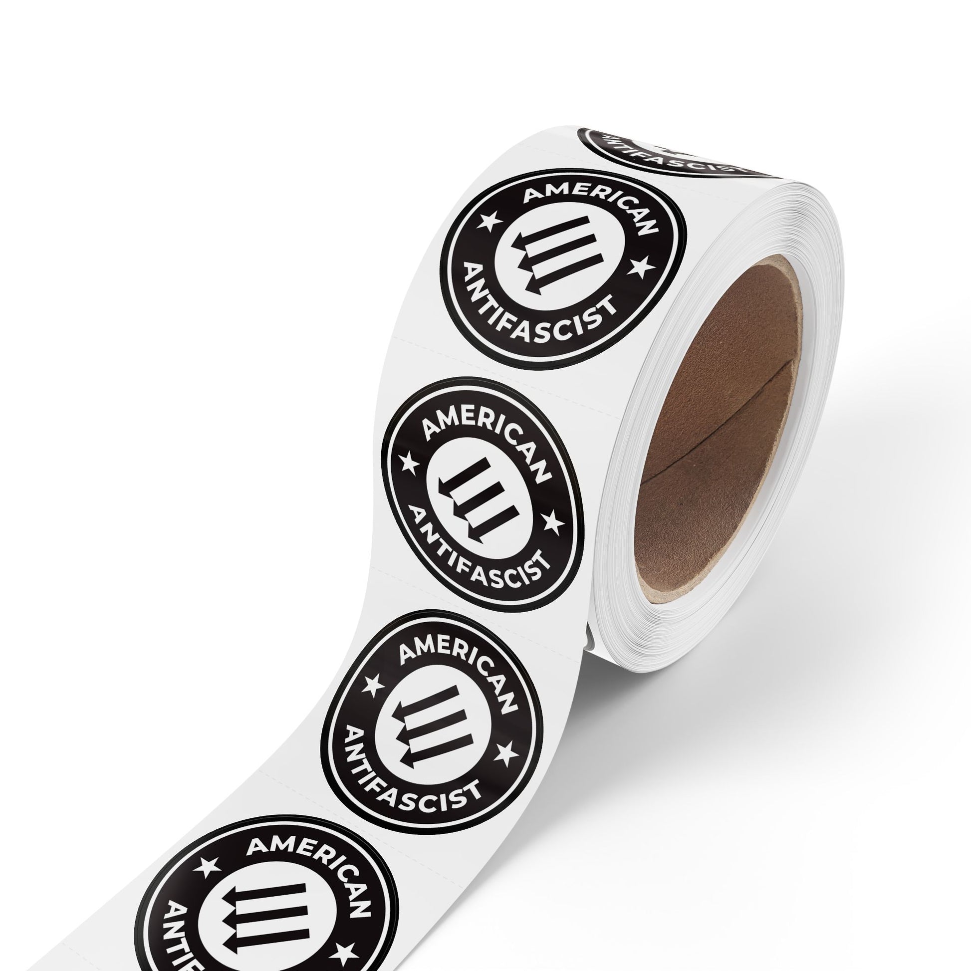American Antifascist – Round Sticker Roll