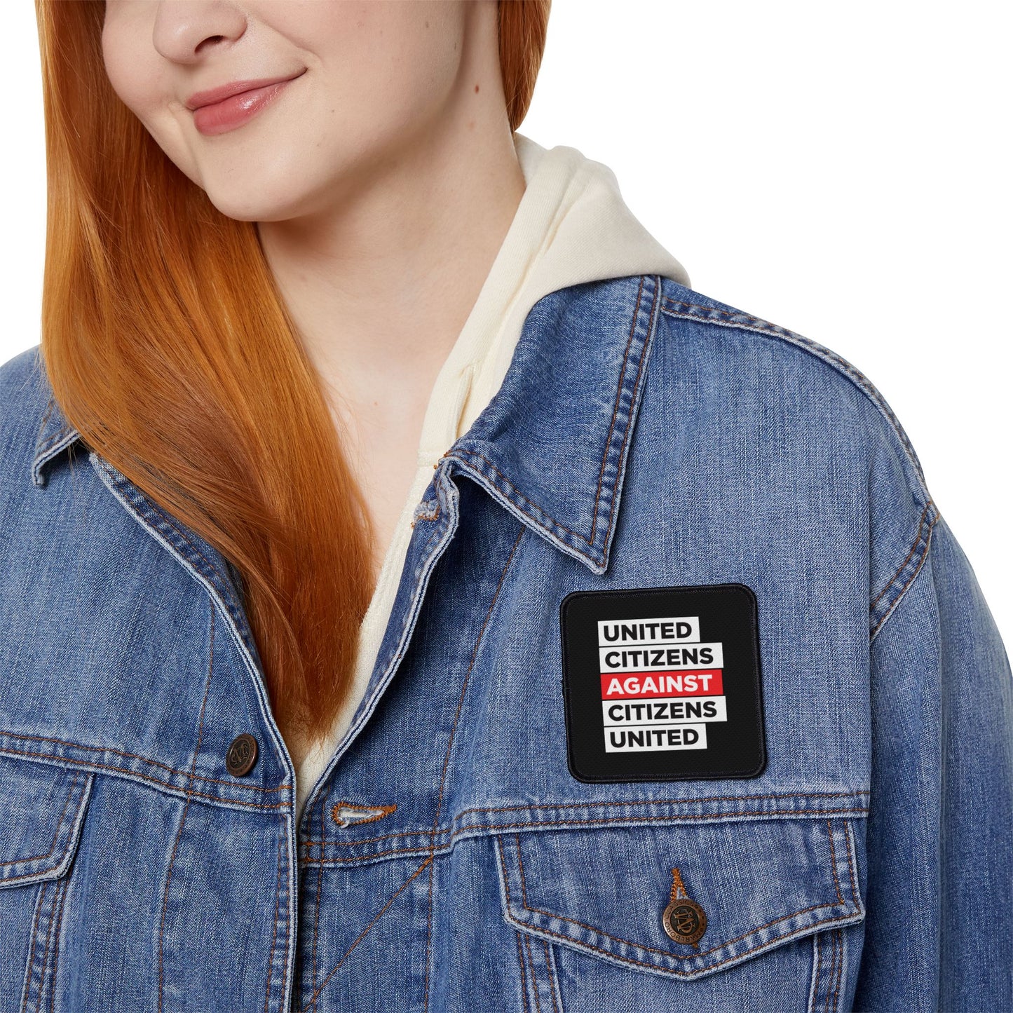Citoyens unis contre citoyens unis - Patch thermocollant