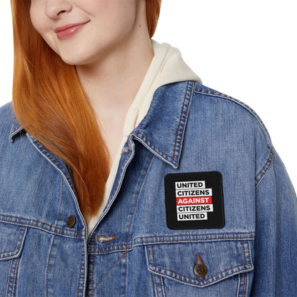 Citoyens unis contre citoyens unis - Patch thermocollant