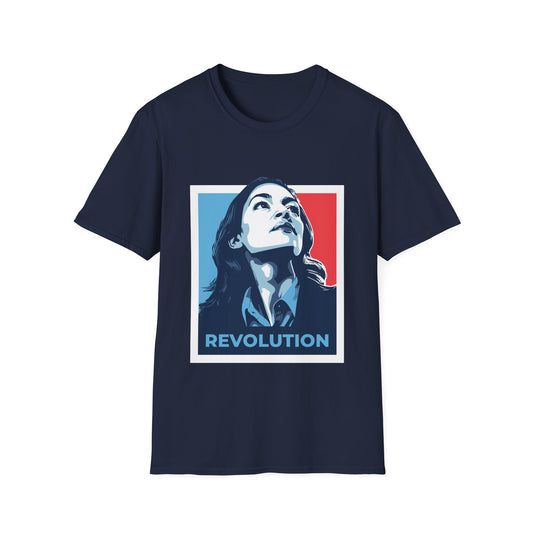 Alexandria Ocasio-Cortez AOC Revolution - T-Shirt