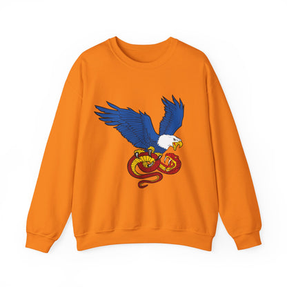 Democracy Eagle Vs. Fascist Snake - Sweatshirt