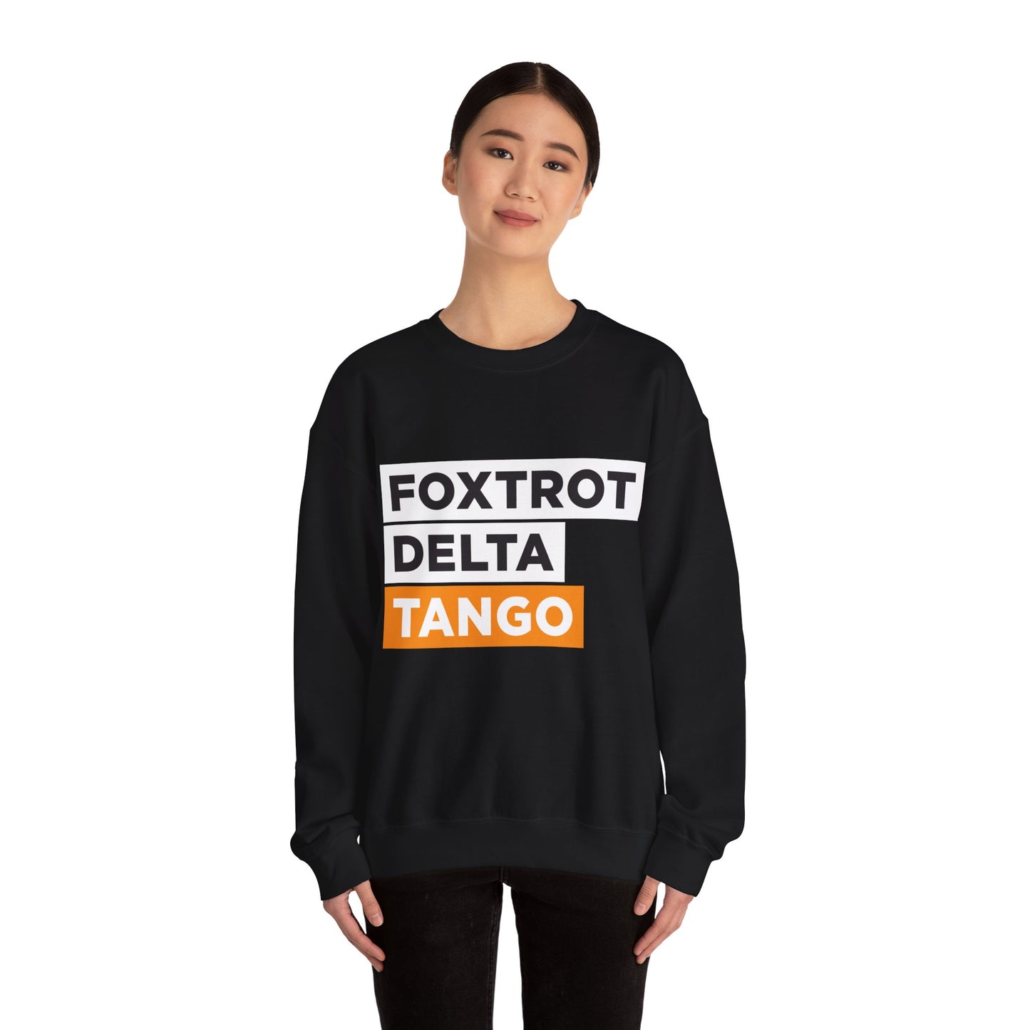 Foxtrot Delta Tango FDT Protest Code – Pro-Democracy Sweatshirt