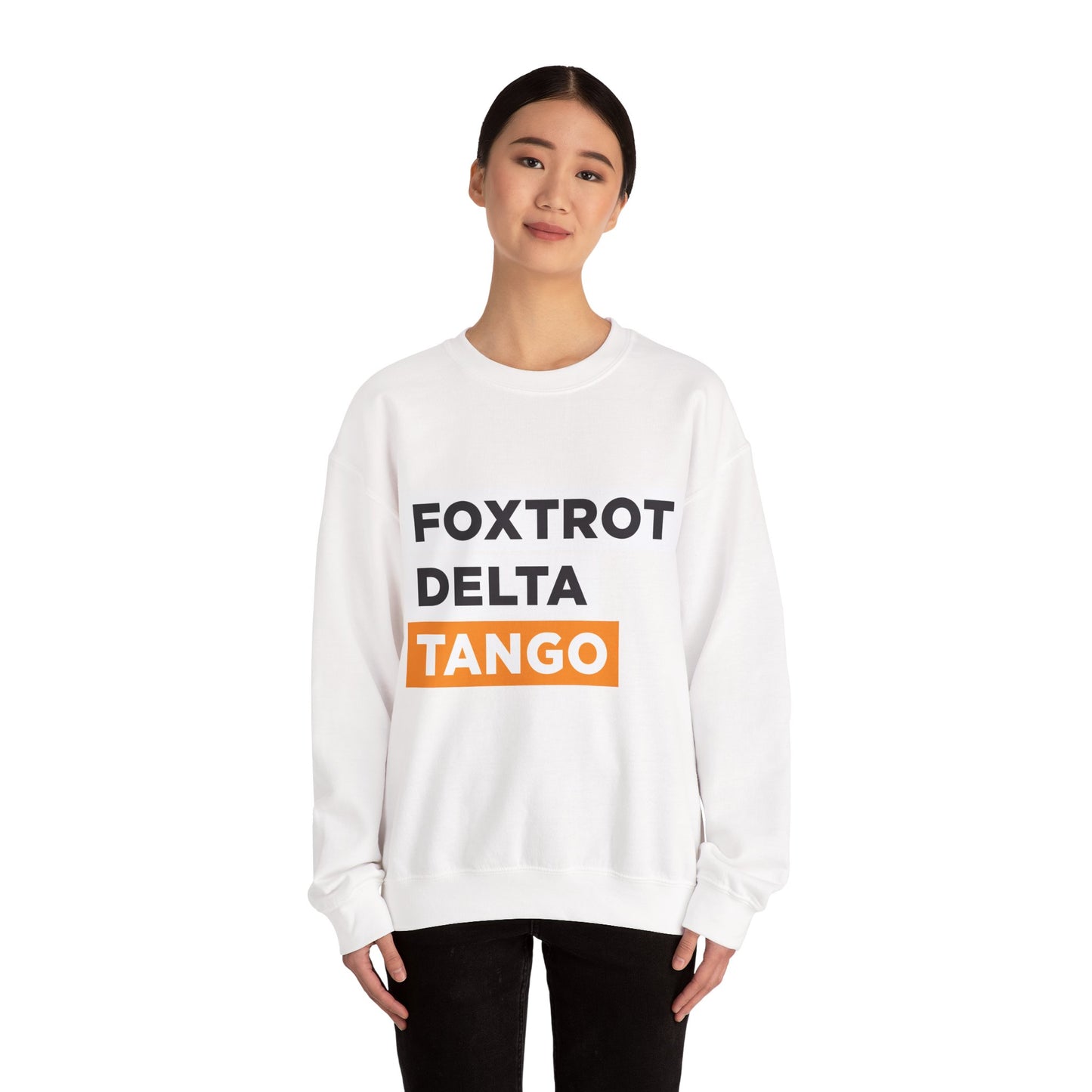 Foxtrot Delta Tango FDT Protest Code – Pro-Democracy Sweatshirt