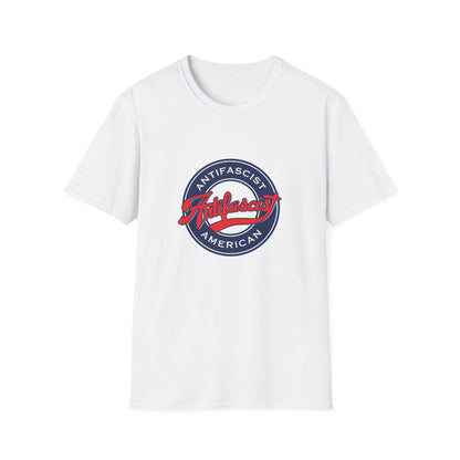 Antifascist American Baseball T-shirt