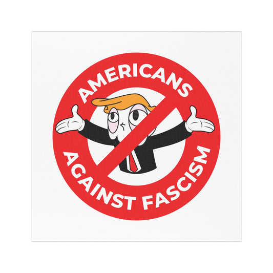 Les Américains contre le fascisme – Aimant pour voiture