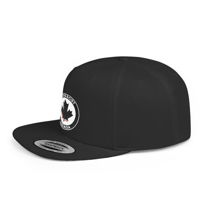 Antifascist Canada – Flat Bill Snapback Hat