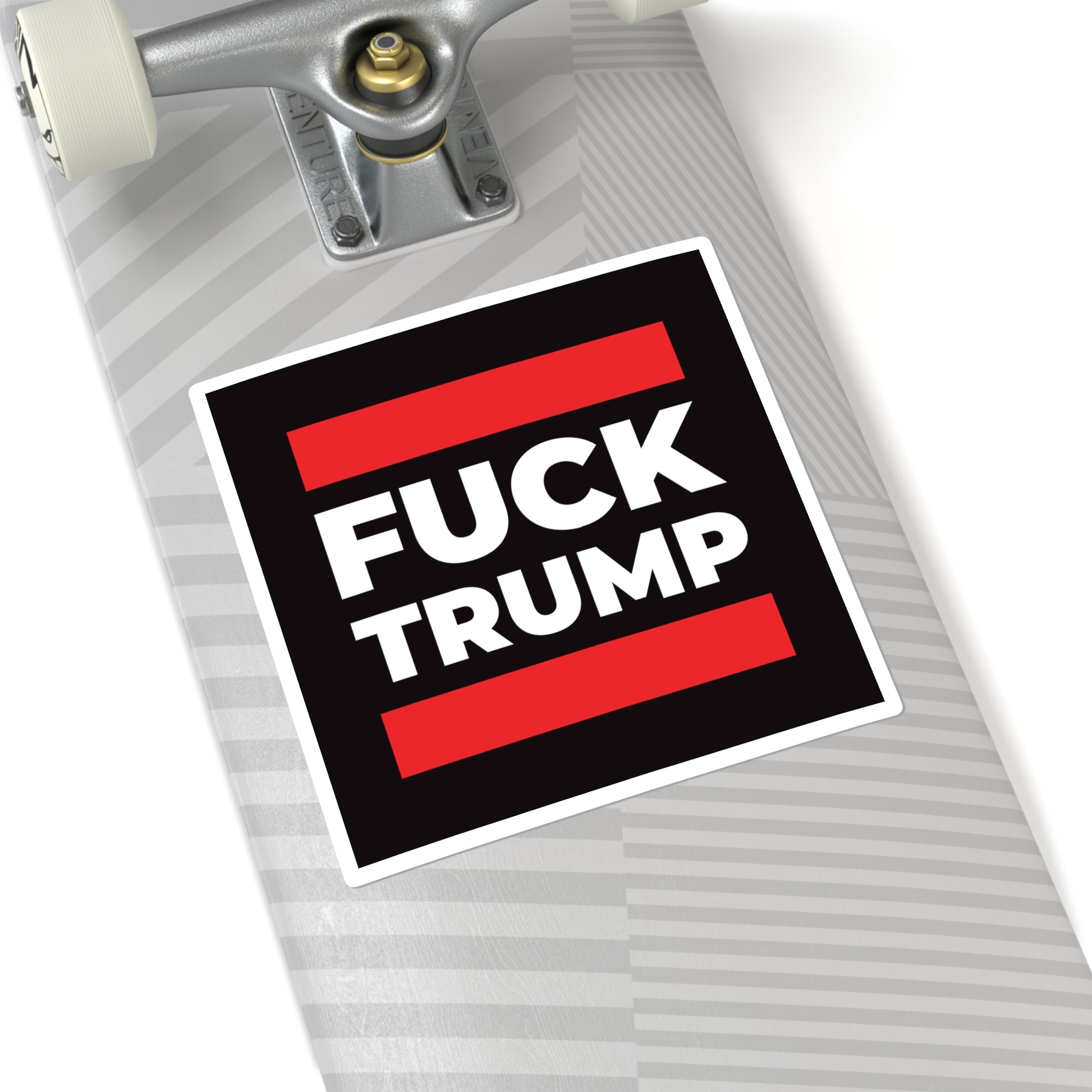 Fuck Trump - Square Stickers - Free Oppression