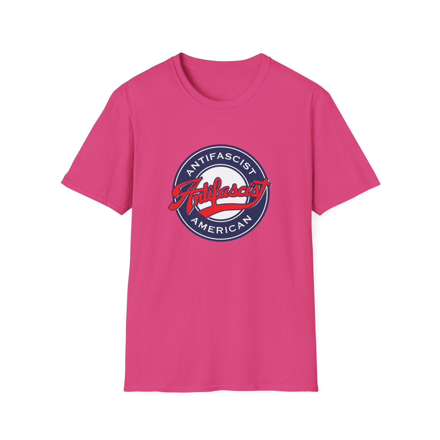 Antifascist American Baseball T-shirt