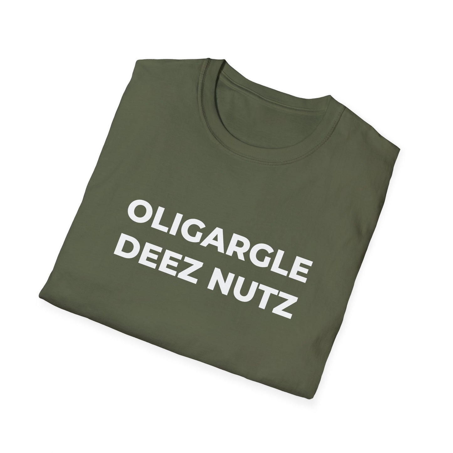T-shirt Oligargle Deez Nutz