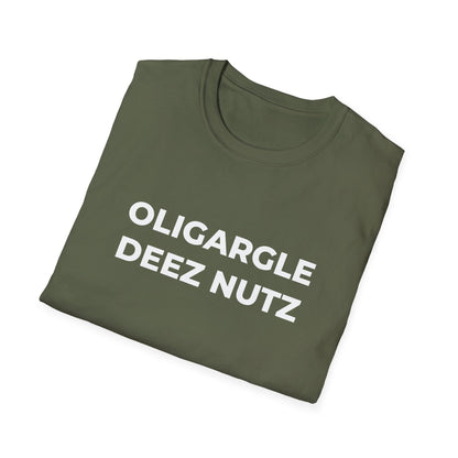 T-shirt Oligargle Deez Nutz