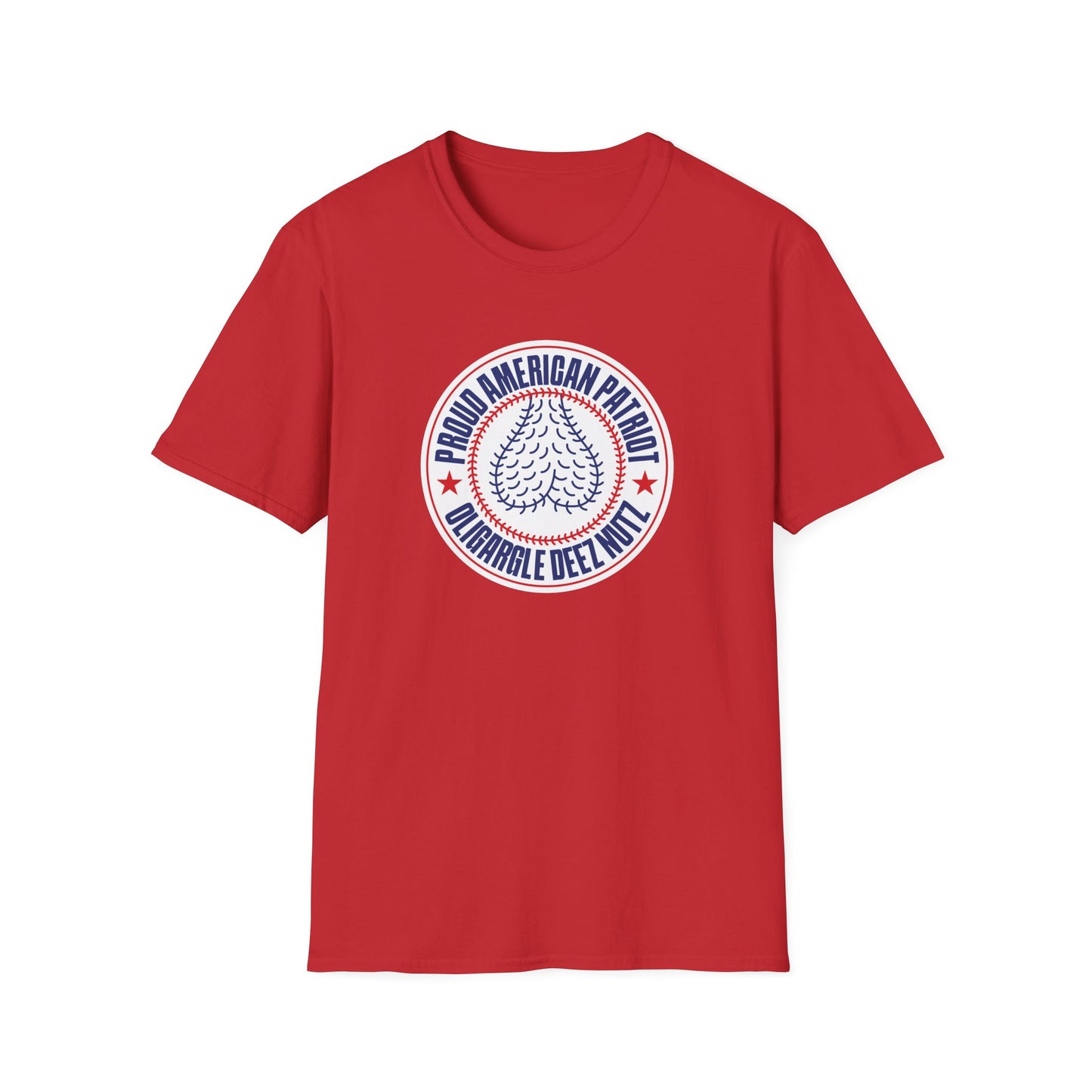 Proud American Patriot Oligargle Deez Nutz T-shirt