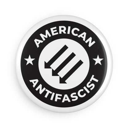 Antifasciste américain - Aimant rond - 1 et 10 pièces
