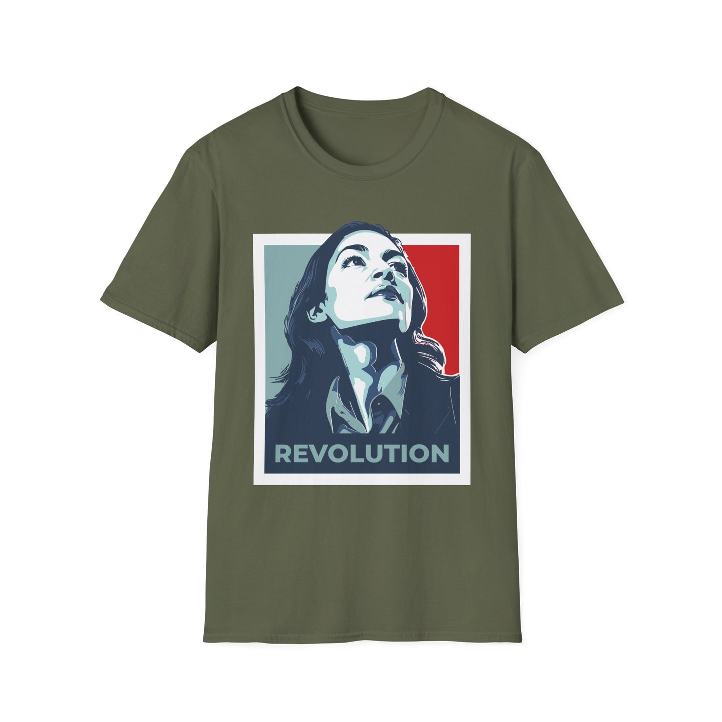 Alexandria Ocasio-Cortez AOC Revolution - T-Shirt - Free Oppression