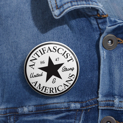 Antifascistes américains - Pin's