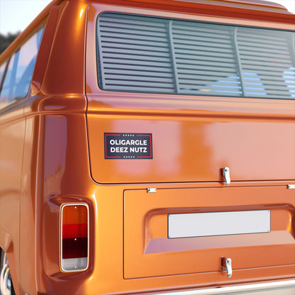 Oligargle Deez Nutz – Bumper Sticker