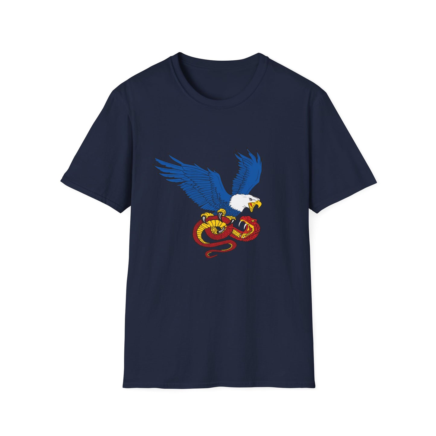 Democracy Eagle vs Fascist Snake – Pro-Democracy Graphic T-Shirt