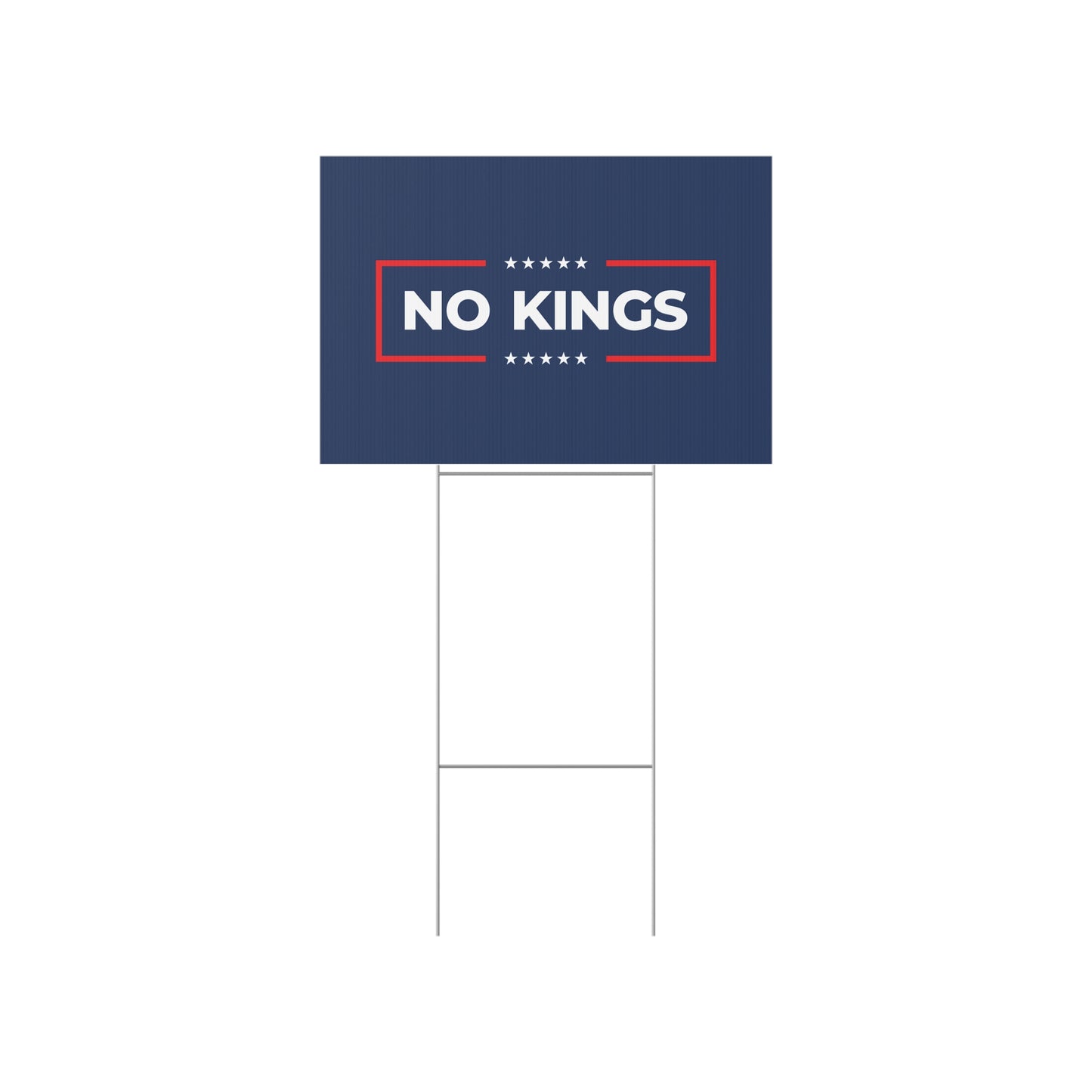 Copy of I Did Not Vote For This Lawn Sign — Anti Trump No Kings Protest Yard Sign