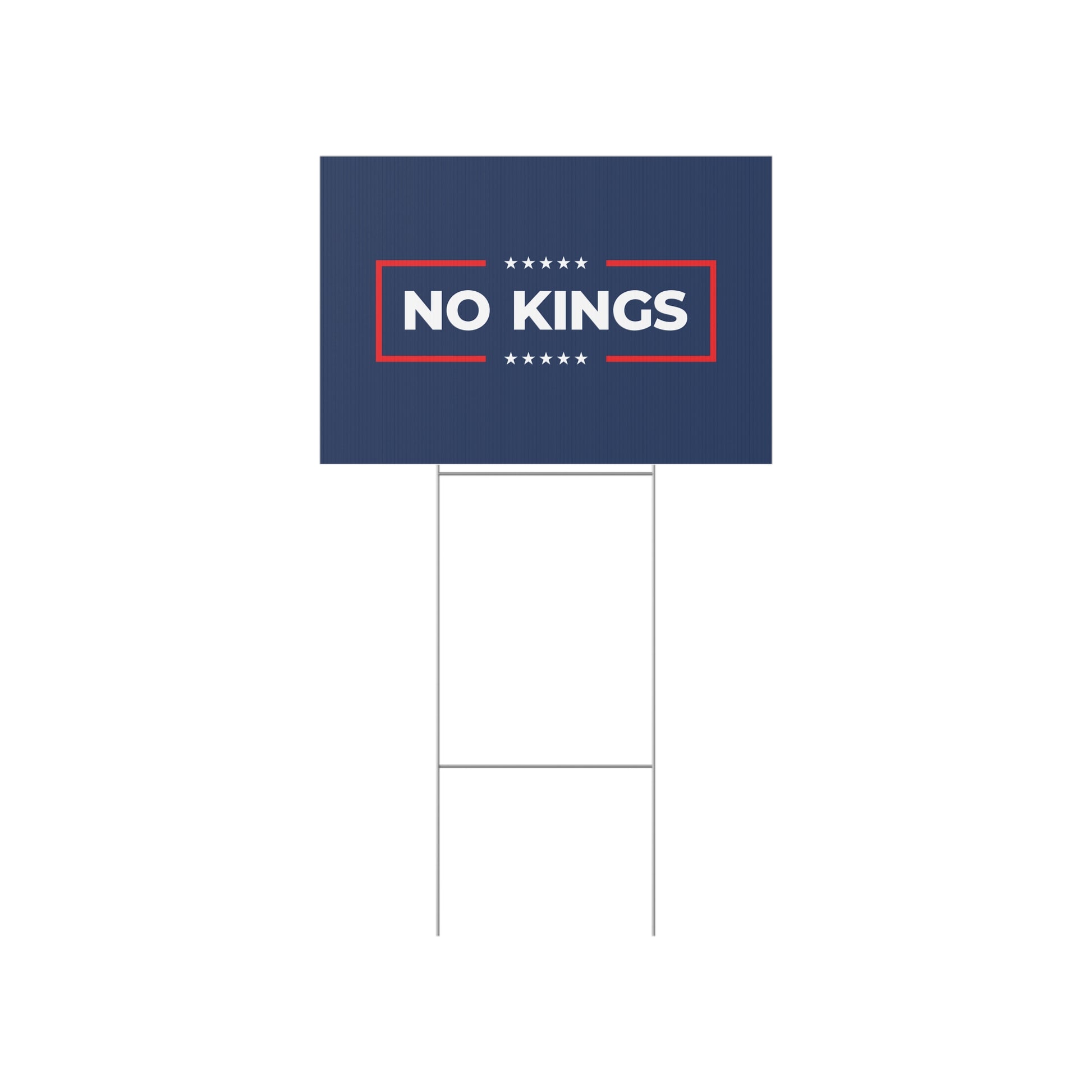 Copy of I Did Not Vote For This Lawn Sign — Anti Trump No Kings Protest Yard Sign