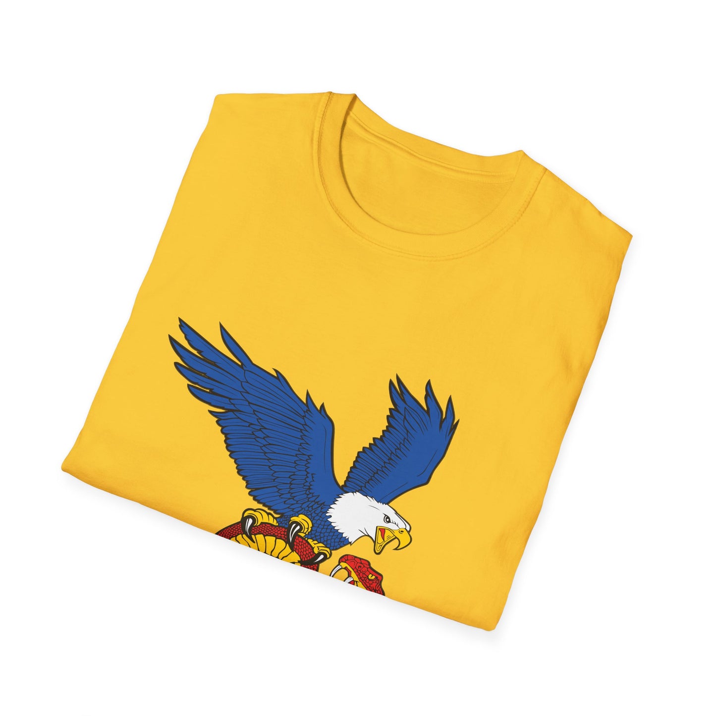 Democracy Eagle vs Fascist Snake – Pro-Democracy Graphic T-Shirt