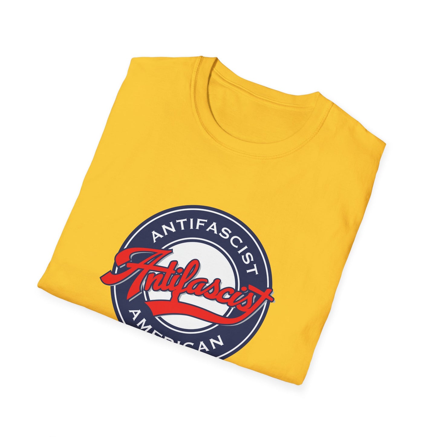 Antifascist American Baseball T-shirt