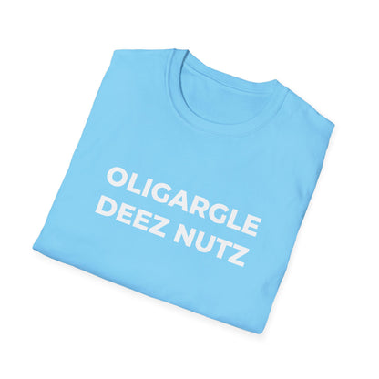 T-shirt Oligargle Deez Nutz