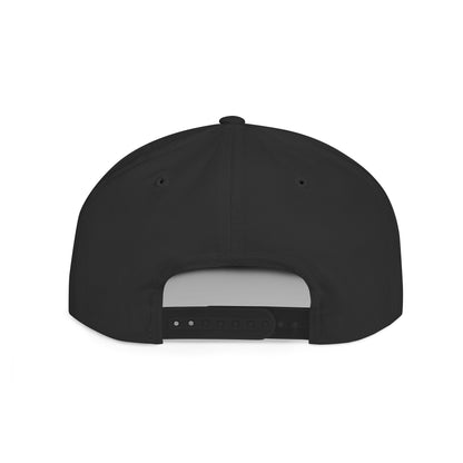 America – Flat Bill Snapback Hat – Adjustable Hat Featuring Anarchy Symbol Design for Political Expression