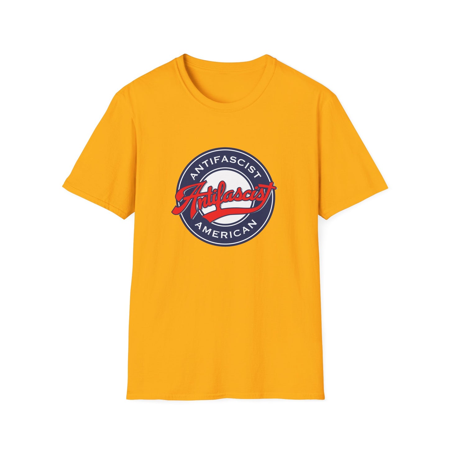 Antifascist American Baseball T-shirt