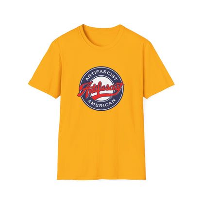 Antifascist American Baseball T-shirt