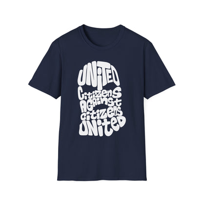 T-shirt cagoule « Citoyens unis contre les citoyens unis »